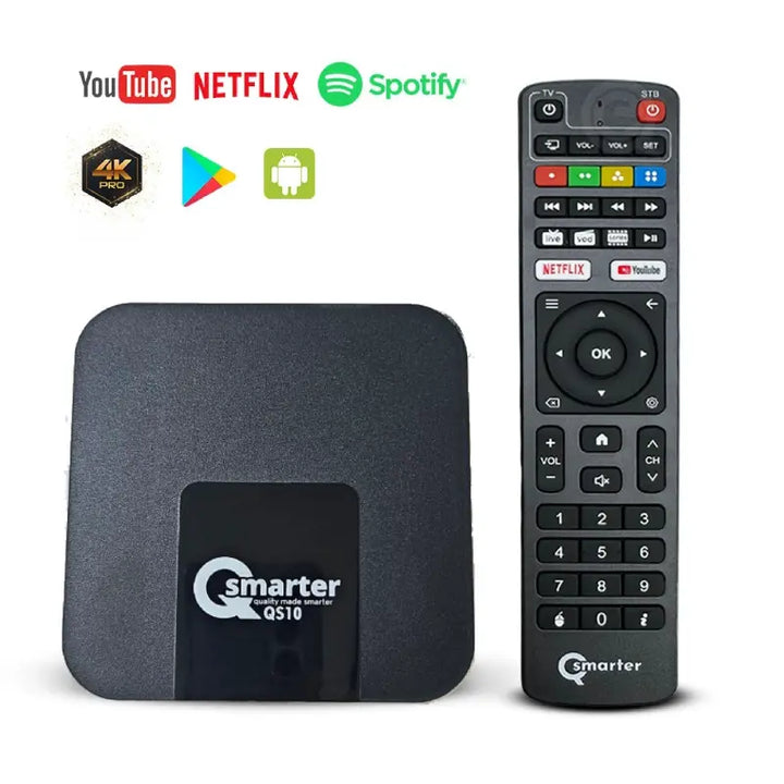 Box android QSmarter QS10 5G 4K – JPM