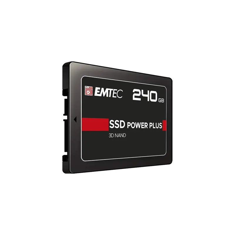 Emtec Disque dur SSD Plus 240 Go SATA III 2.5 Vitesse 6Gbit/s - JPM